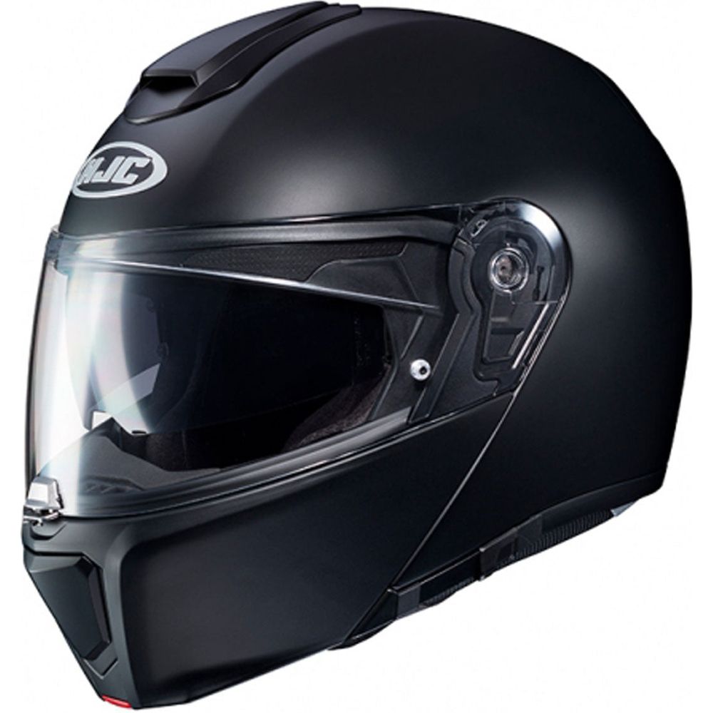 HJC RPHA 90s Metal Flip Up Helmet Matt Black FREE 1 YEAR Returns, FREE UK Delivery | ThrottleChimp