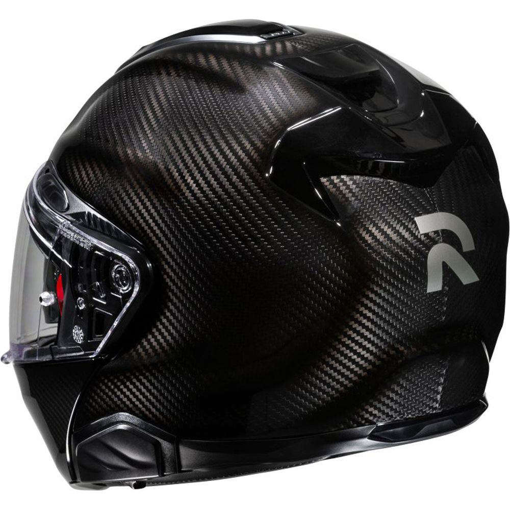 HJC RPHA 91 Flip-Up Helmet Carbon Black (Image 4) - ThrottleChimp