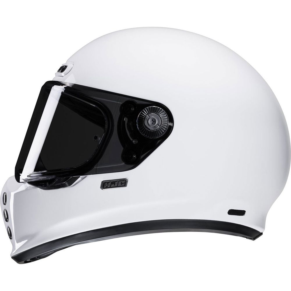 HJC V10 Full Face Helmet White FREE 1 YEAR Returns, FREE UK Delivery | ThrottleChimp