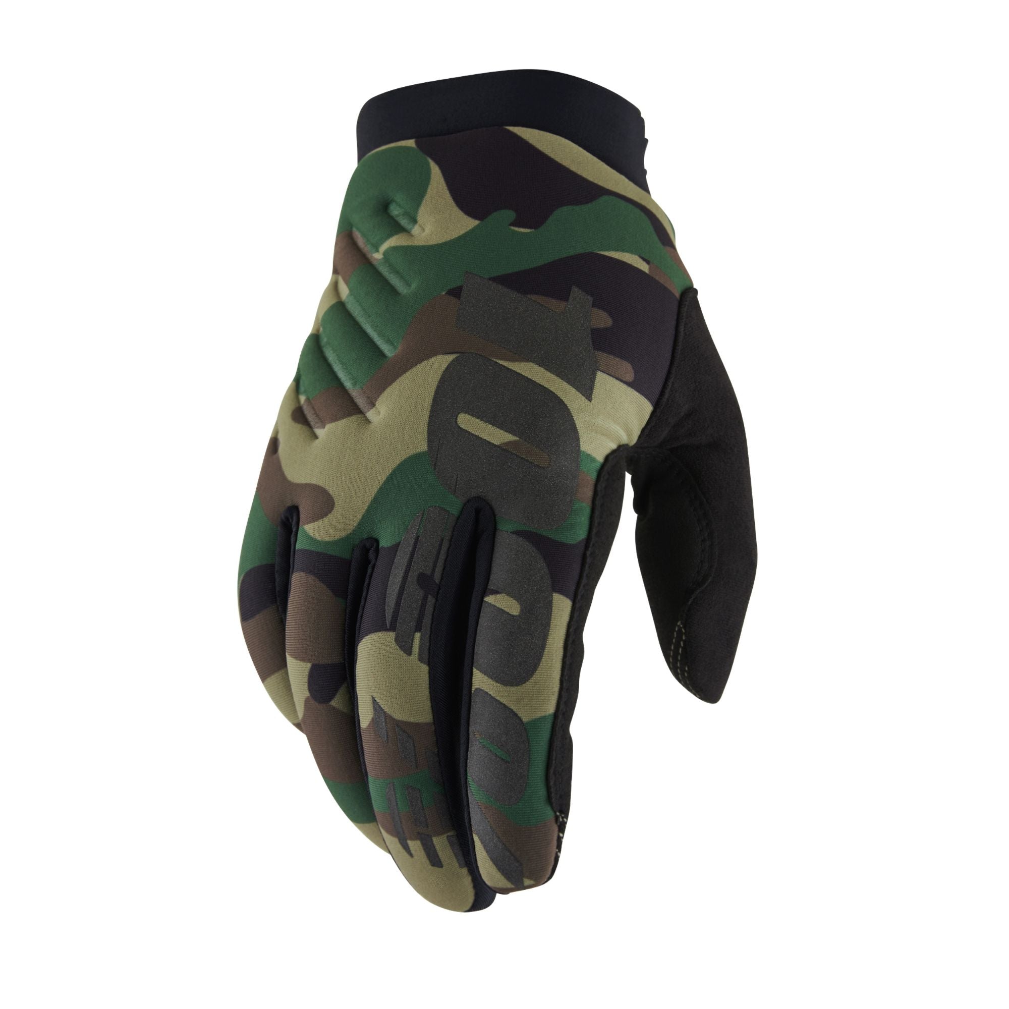 100% Brisker Cold Weather Gloves Camo / Black FREE 1 YEAR Returns, FREE UK Delivery | ThrottleChimp