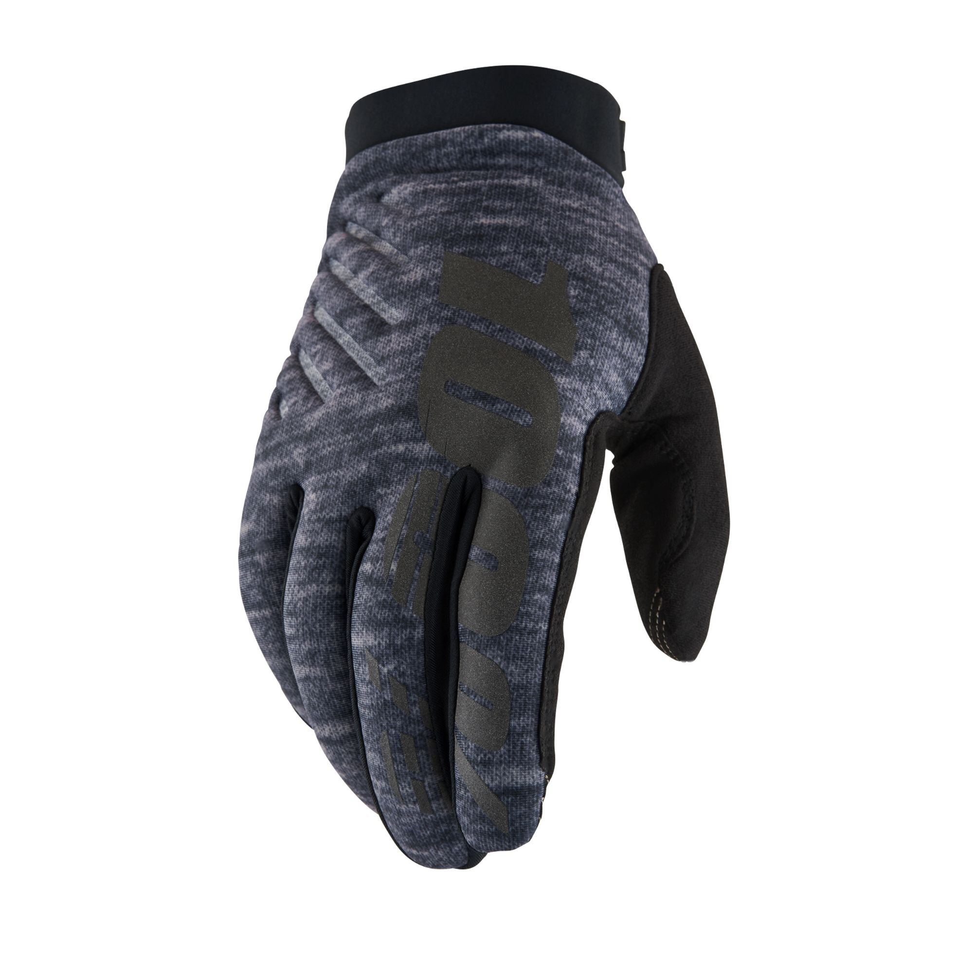 100% Brisker Cold Weather Gloves Heather Grey FREE 1 YEAR Returns, FREE UK Delivery | ThrottleChimp