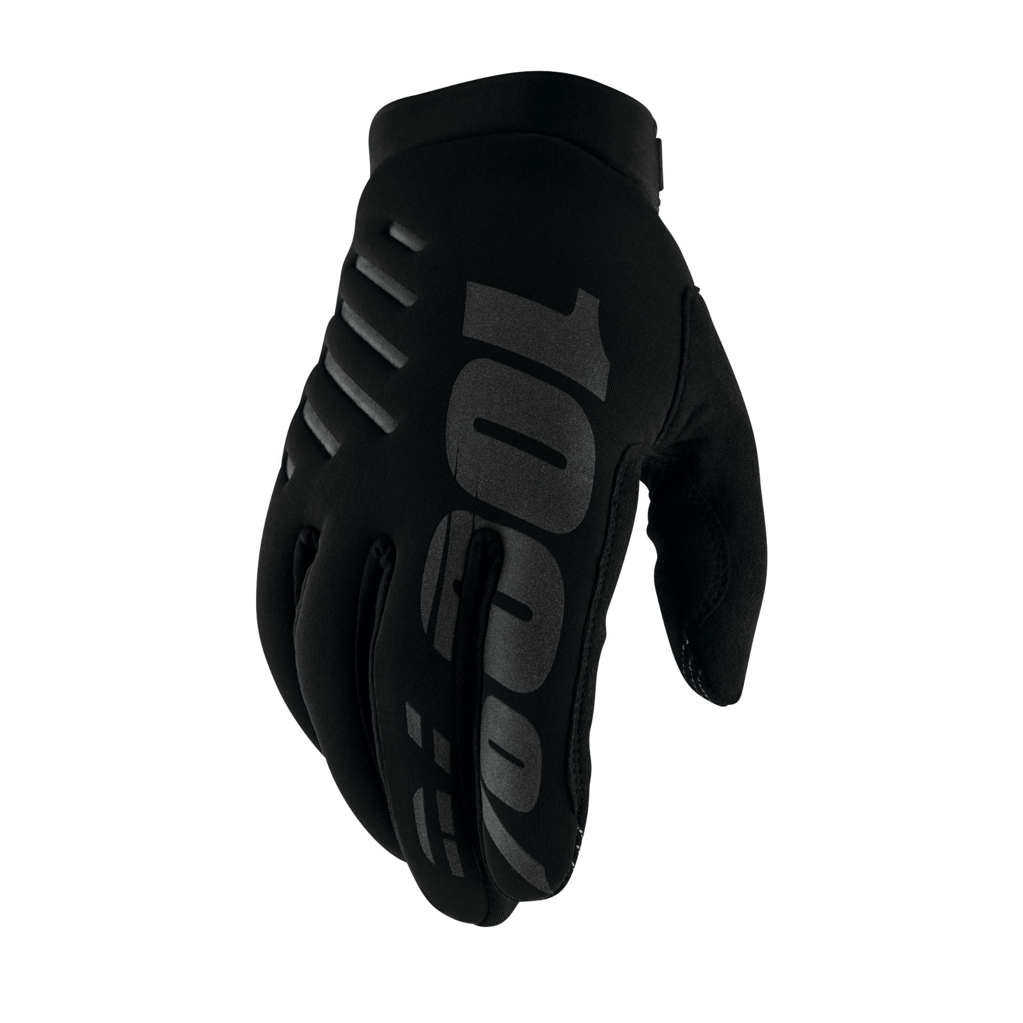 100% Brisker Cold Weather Youth Gloves Black / Grey FREE 1 YEAR Returns, FREE UK Delivery | ThrottleChimp