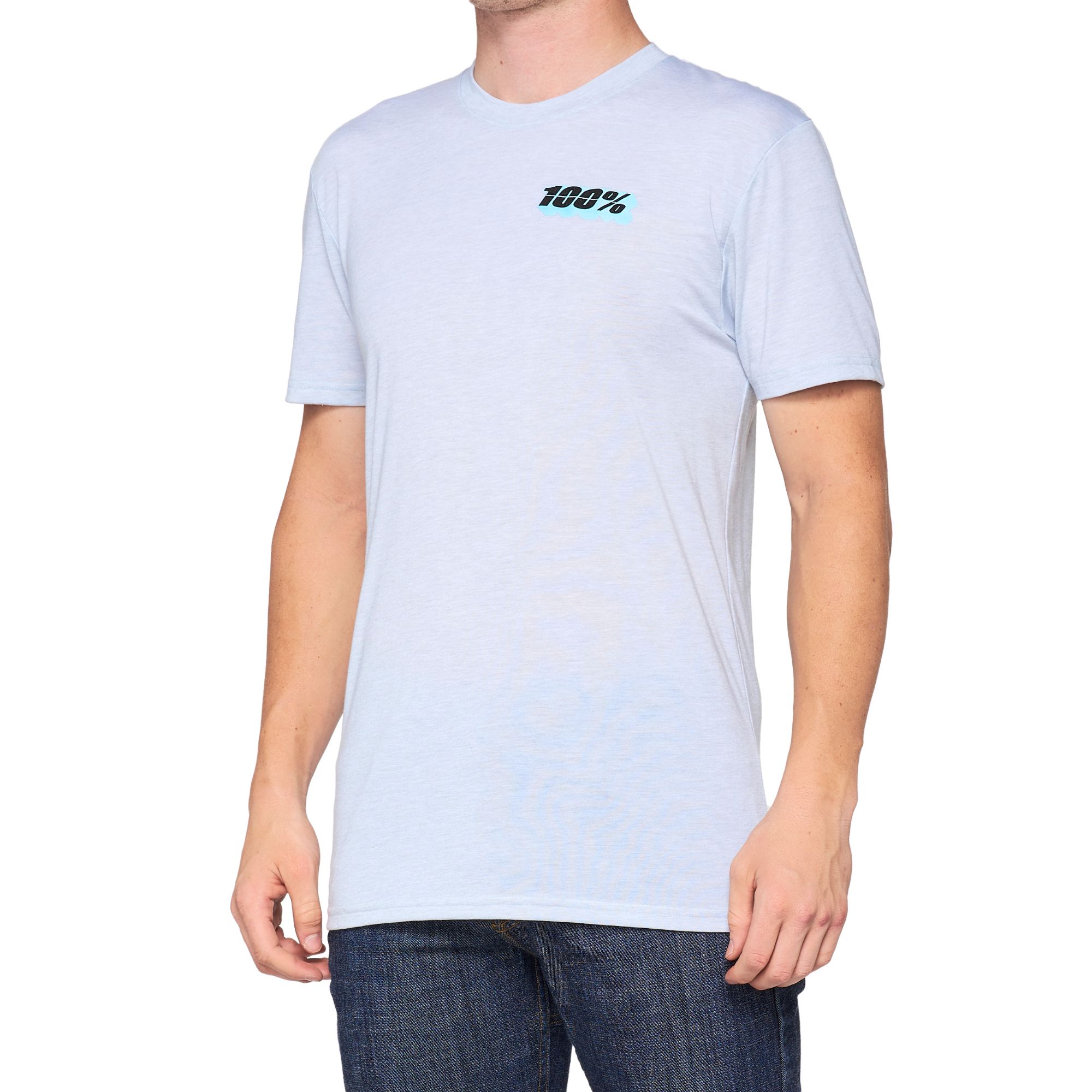 100% Jari Tech T-Shirt Light Grey FREE 1 YEAR Returns, FREE UK Delivery | ThrottleChimp