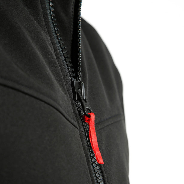 Dainese Ignite Hooded Textile Jacket Black FREE 1 YEAR Returns, FREE UK Delivery | ThrottleChimp