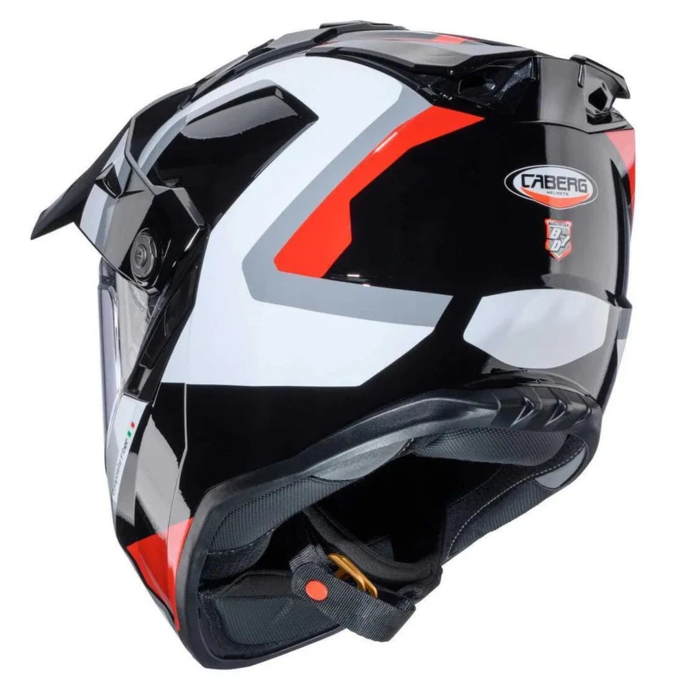 Caberg Tanami Scram Adventure Helmet Black / Red / White