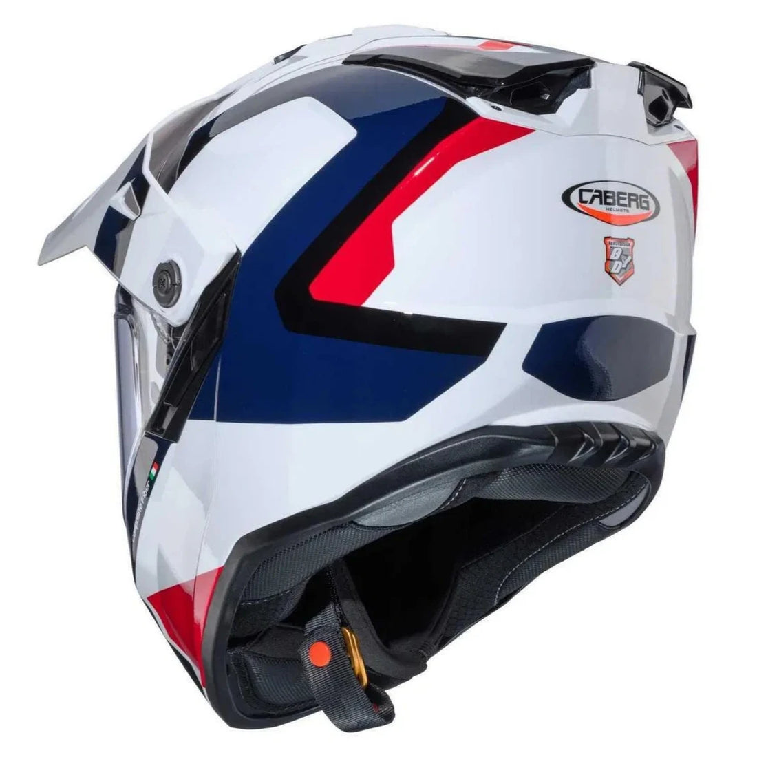 Caberg Tanami Scram Adventure Helmet White / Red / Blue