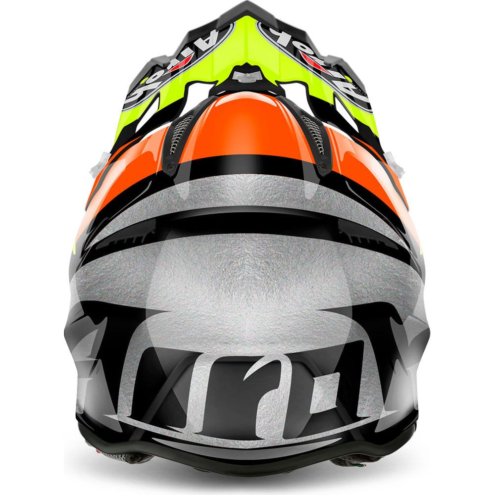 Airoh Aviator 2.2 Revolve Motocross Helmet Orange (Image 2) - ThrottleChimp