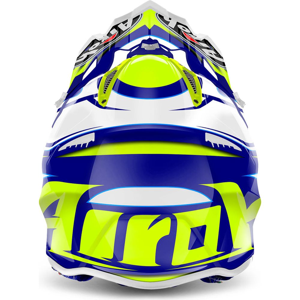 Airoh Aviator 2.2 Restyle Motocross Helmet Yellow (Image 2) - ThrottleChimp