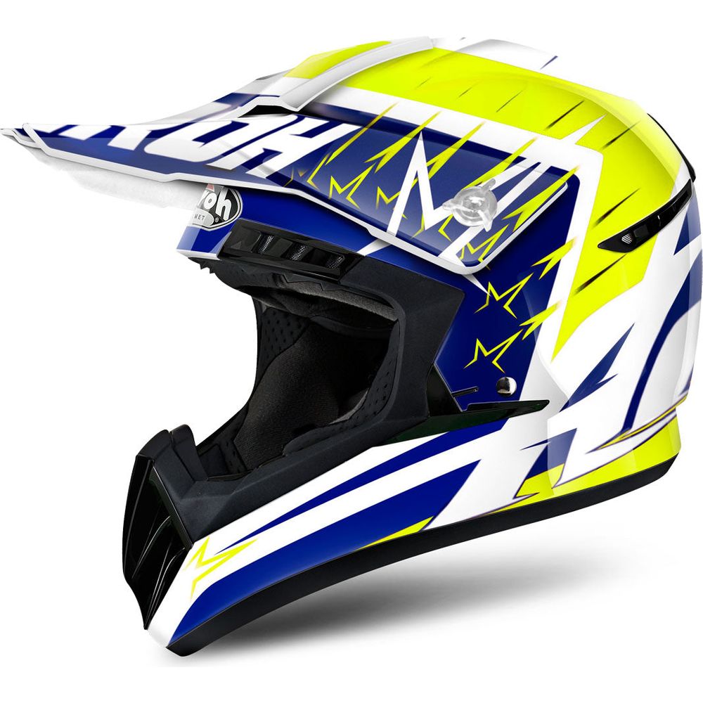 Airoh Switch Startruck Motocross Helmet Yellow - ThrottleChimp