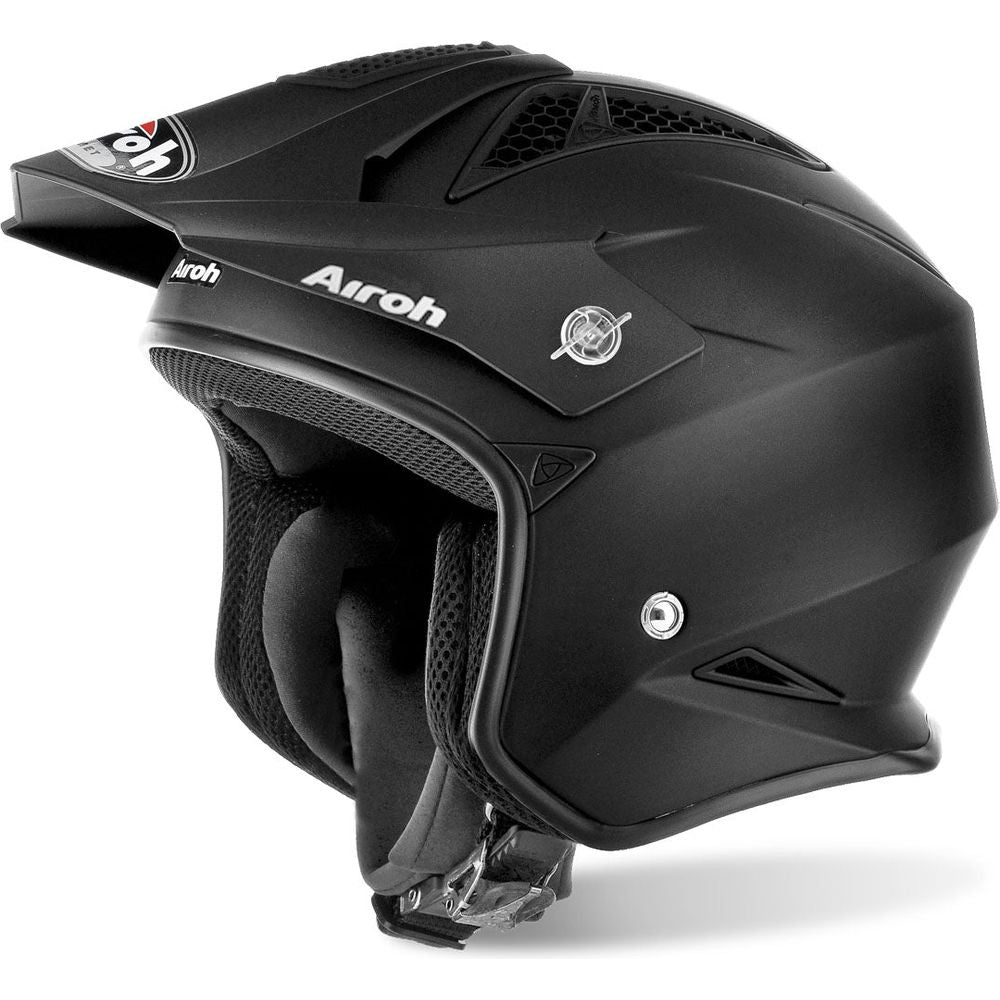 Airoh TRR S Color Open Face Off-Road Helmet Matt Black - ThrottleChimp