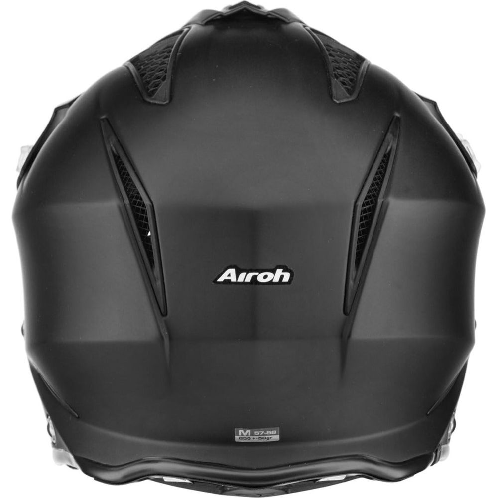 Airoh TRR S Color Open Face Off-Road Helmet Matt Black (Image 3) - ThrottleChimp