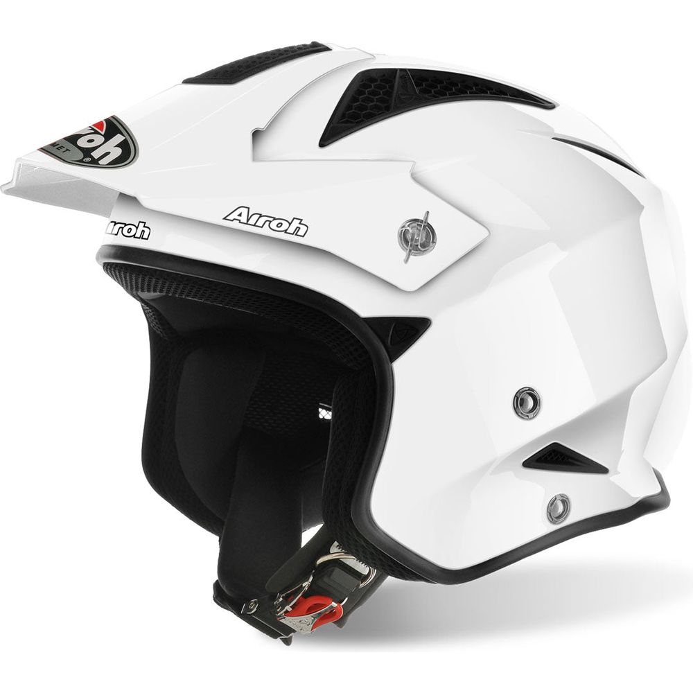 Airoh TRR S Color Open Face Off-Road Helmet White - ThrottleChimp