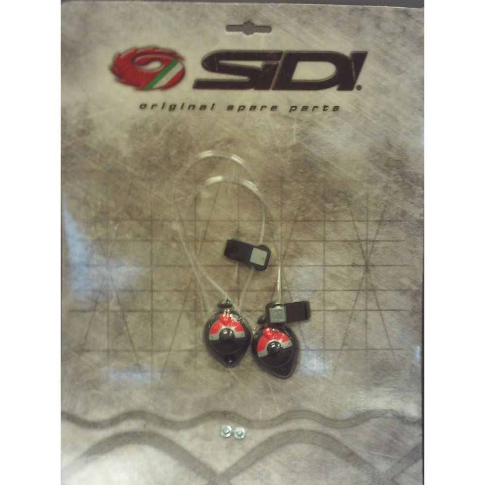 Sidi Techno Shin Tensioner 2 Vortice White 115 - ThrottleChimp