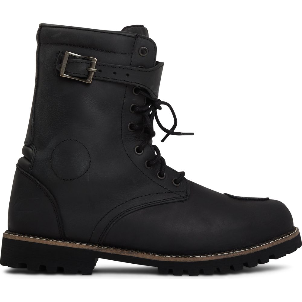 Spada Pilgrim Grande Waterproof CE Boots Distressed Black (Image 2) - ThrottleChimp