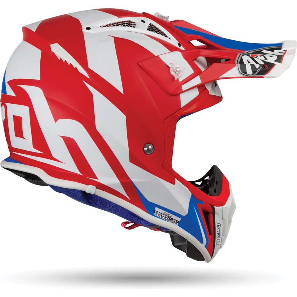 Airoh Aviator 2.3 Bigger Motocross Helmet Red (Image 2) - ThrottleChimp