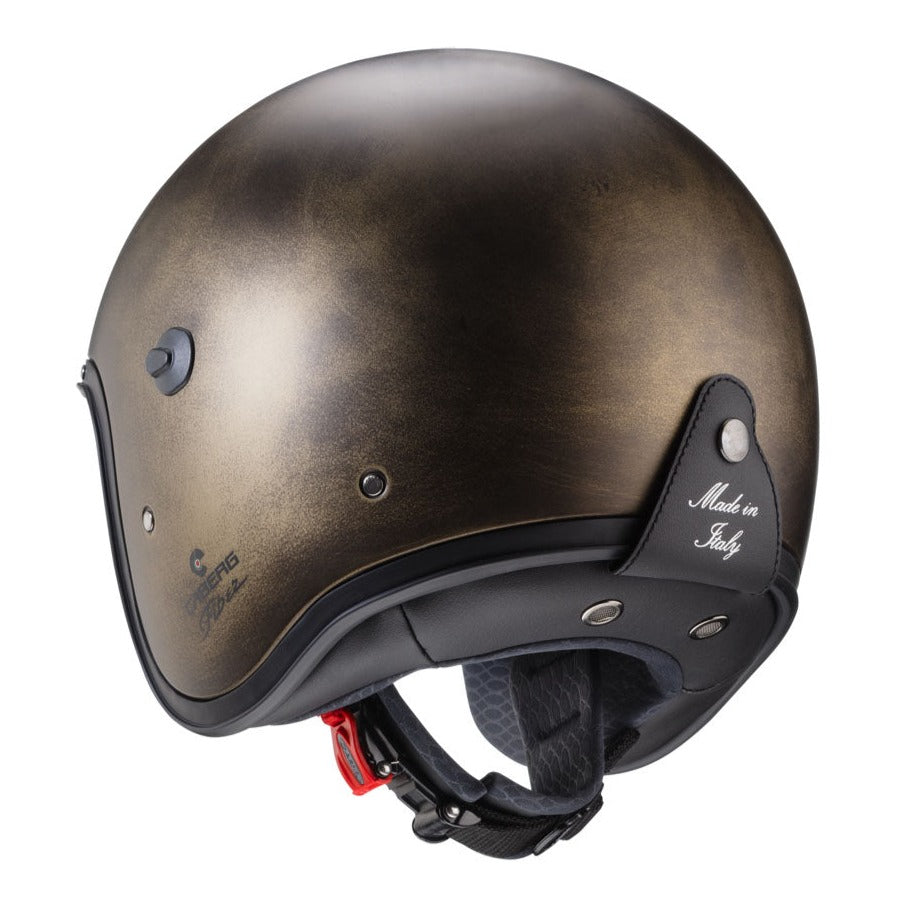 Caberg Freeride Plain Open Face Helmet Bronze FREE 1 YEAR Returns, FREE UK Delivery | ThrottleChimp