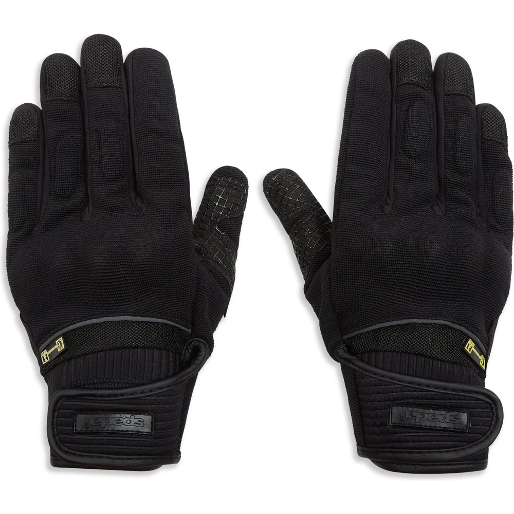 Spada Splash CE Textile Gloves Black - ThrottleChimp