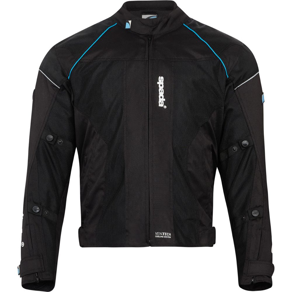 Spada Air Pro Seasons CE Textile Jacket Black - ThrottleChimp