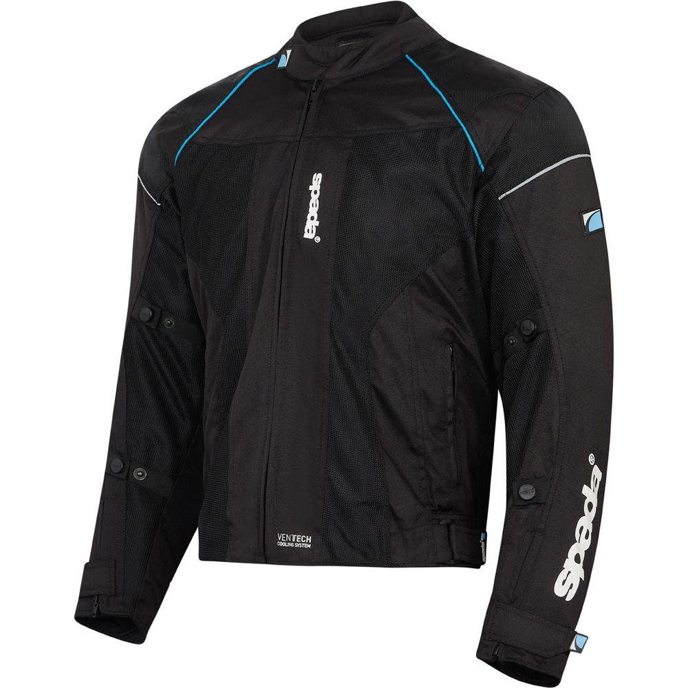 Spada Air Pro Seasons CE Textile Jacket Black (Image 2) - ThrottleChimp