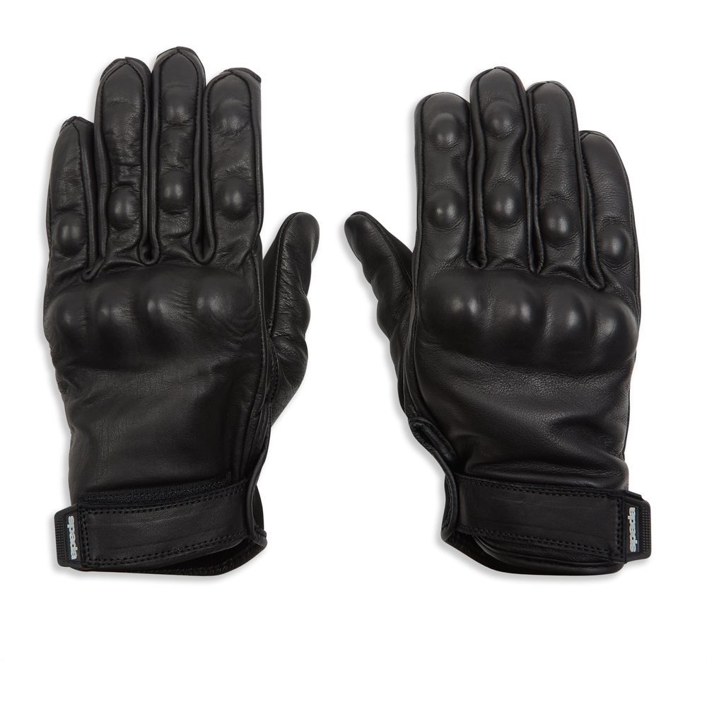 Spada Wyatt CE Leather Gloves Black - ThrottleChimp