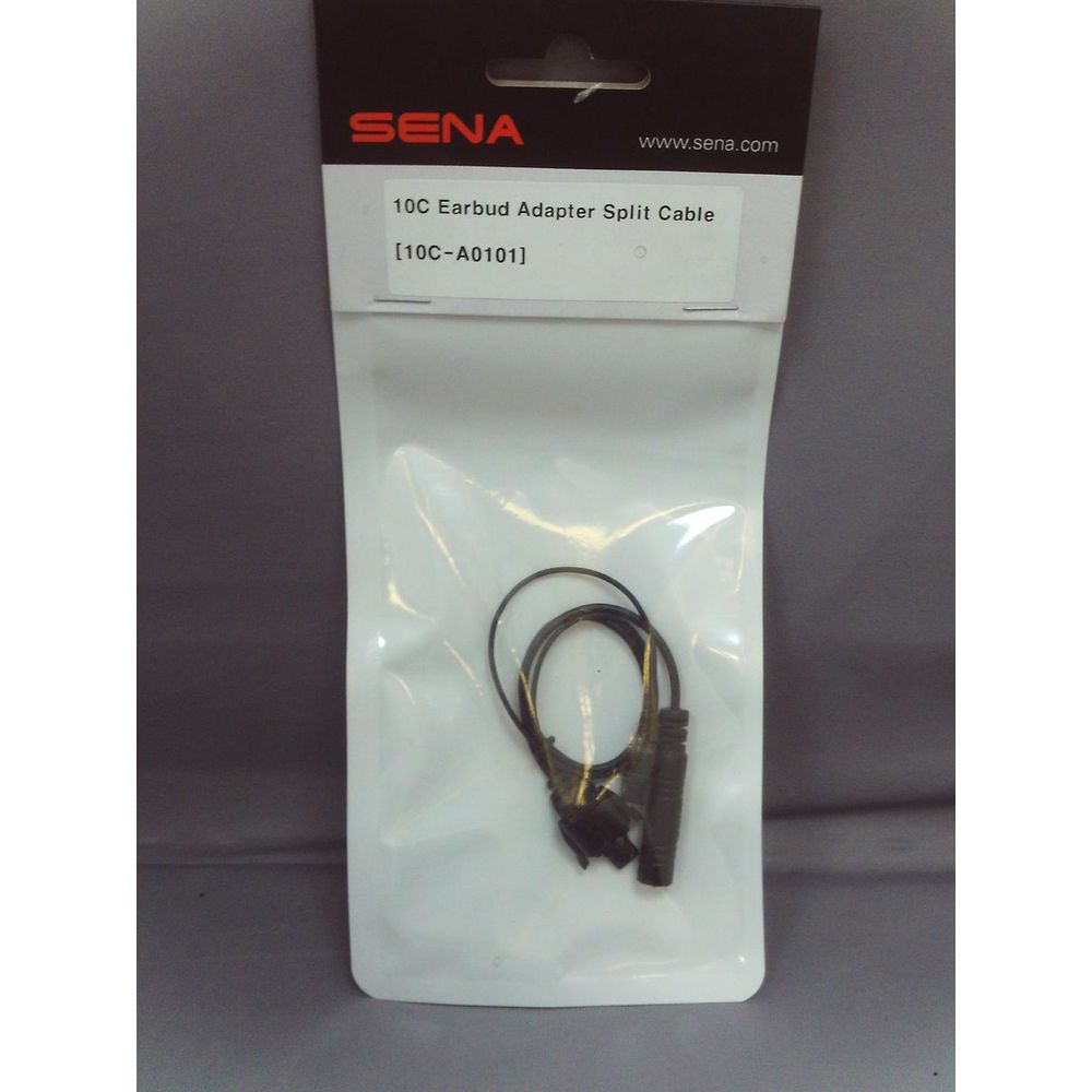 Sena 10C Earbud Adapter Split Cable 10C-A0101 FREE 1 YEAR Returns, FREE UK Delivery | ThrottleChimp