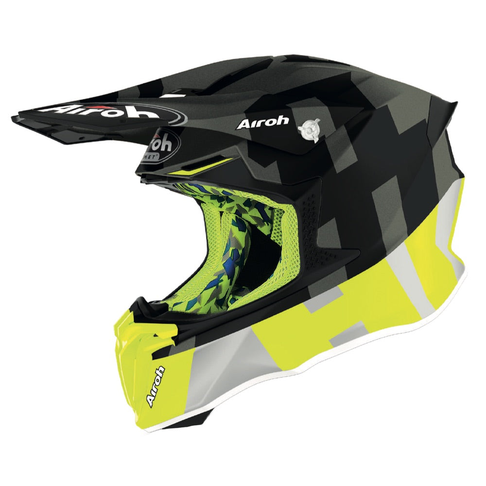 Airoh Twist 2.0 Frame Motocross Helmet Matt Anthracite FREE 1 YEAR Returns, FREE UK Delivery | ThrottleChimp