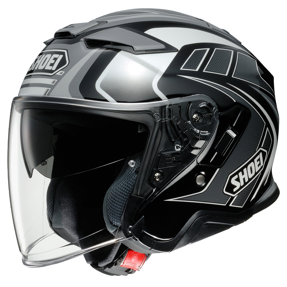 Shoei J-Cruise 2 Aglero TC5 Open Face Helmet Grey - ThrottleChimp