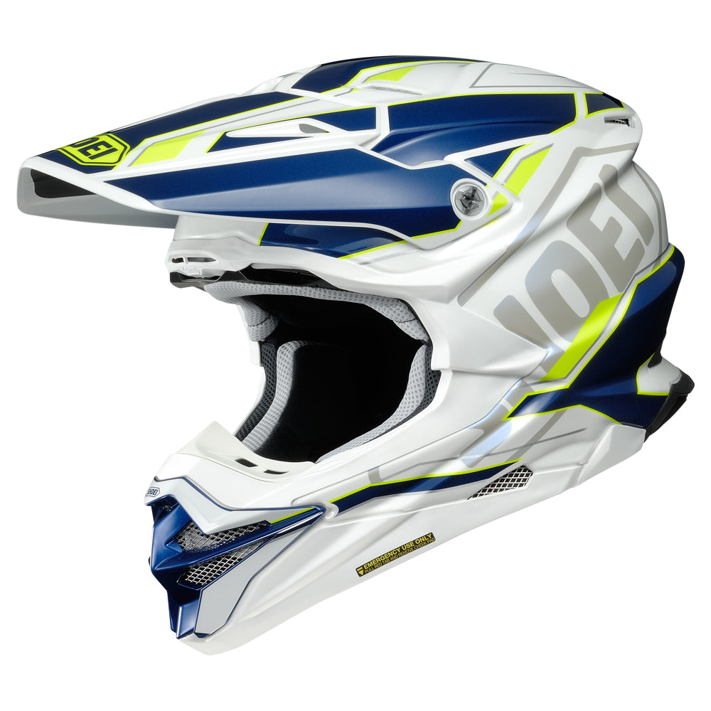 Shoei VFX-WR Allegiant TC3 Off-Road Helmet Yellow - ThrottleChimp