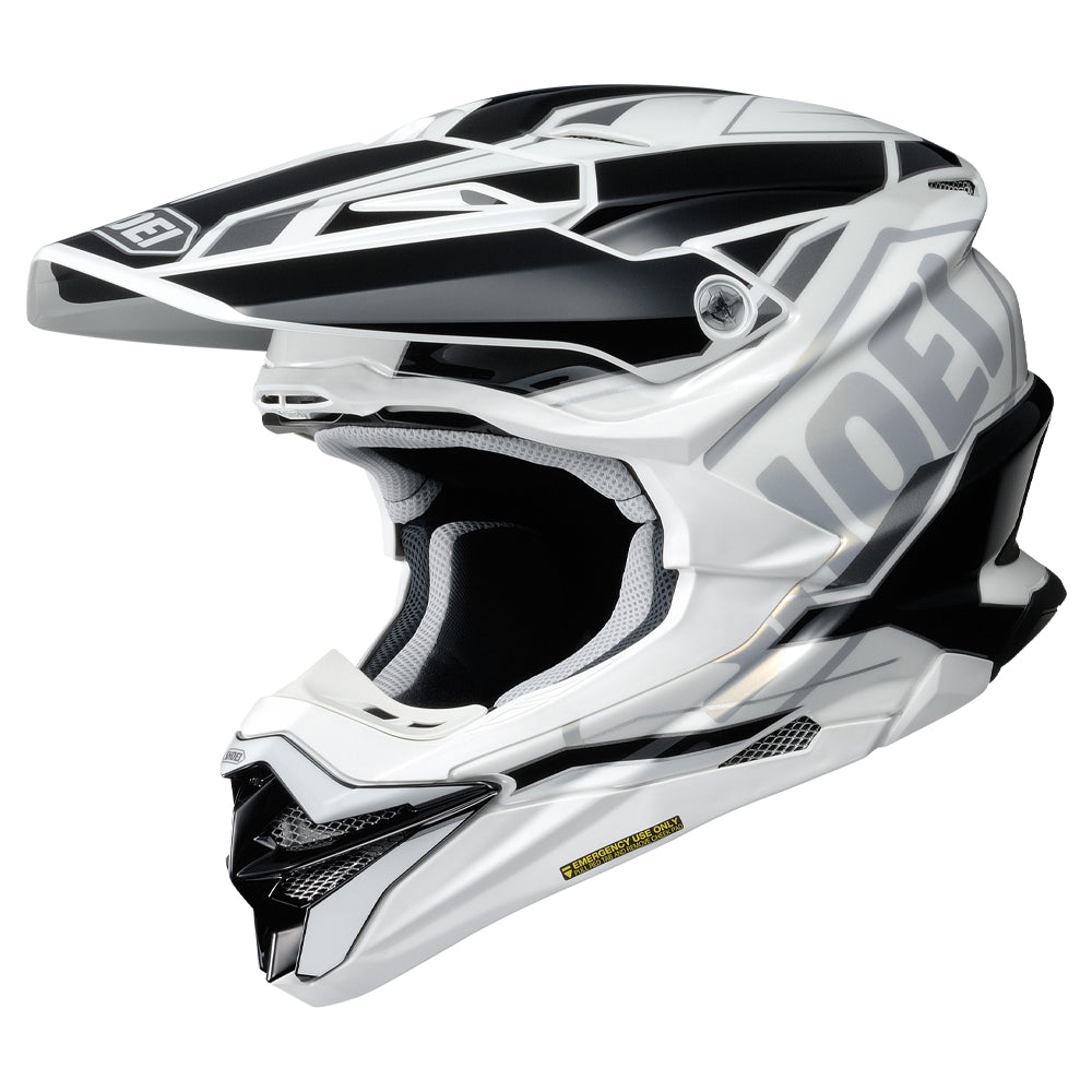 Shoei VFX-WR Allegiant TC6 Off-Road Helmet White - ThrottleChimp