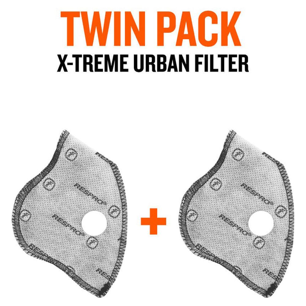 Respro X-Treme Urban Face Mask Filter - Pack Of 2 - ThrottleChimp