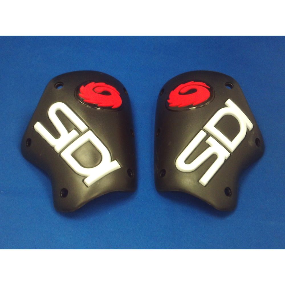 Sidi Vertebra Shin Deflectors Black - ThrottleChimp