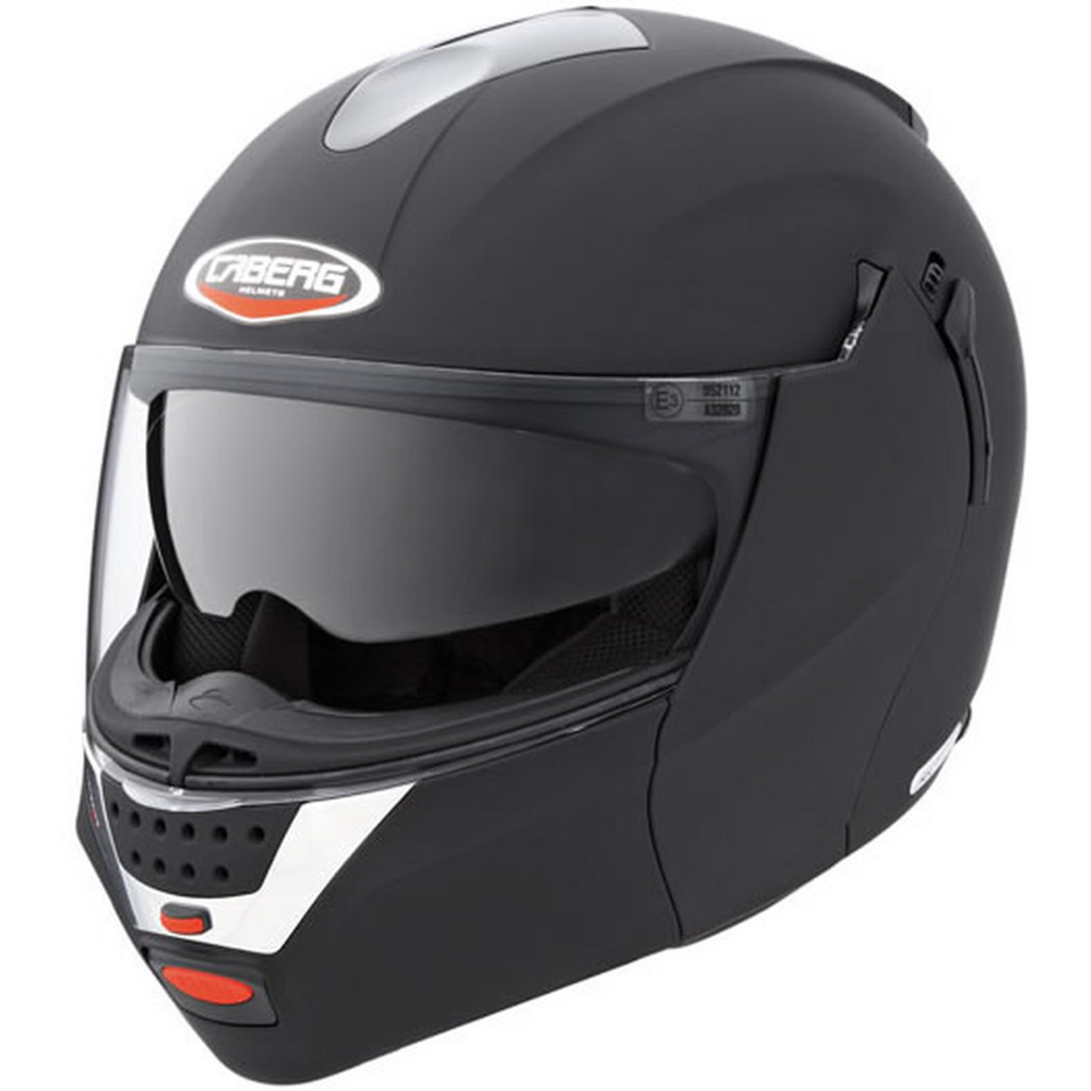 Caberg Justissimo GT Plain Flip-Up Helmet Metal Black - ThrottleChimp