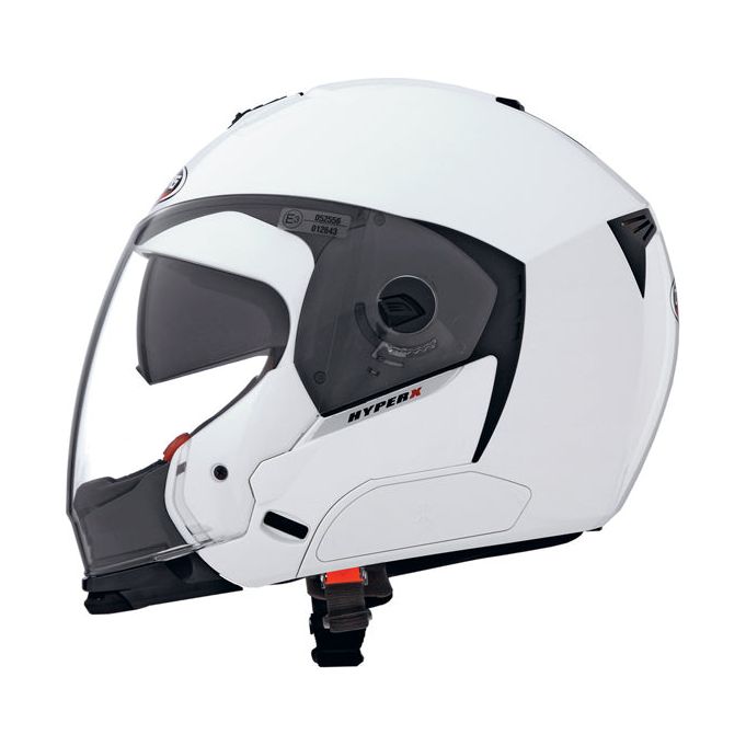 Caberg Hyper X Plain Full Face Helmet Metal White FREE 1 YEAR Returns, FREE UK Delivery | ThrottleChimp