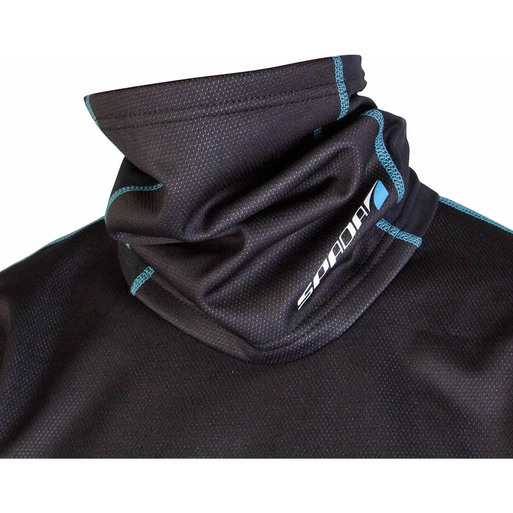 Spada Chill Factor 2 Base Layer Neck Guard Black - ThrottleChimp