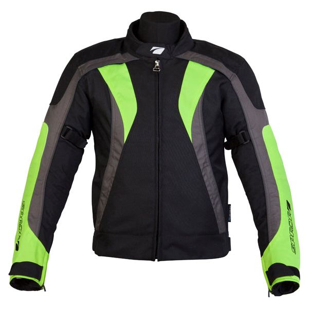 Spada RPM Textile Jacket Black / Fluo Yellow - ThrottleChimp