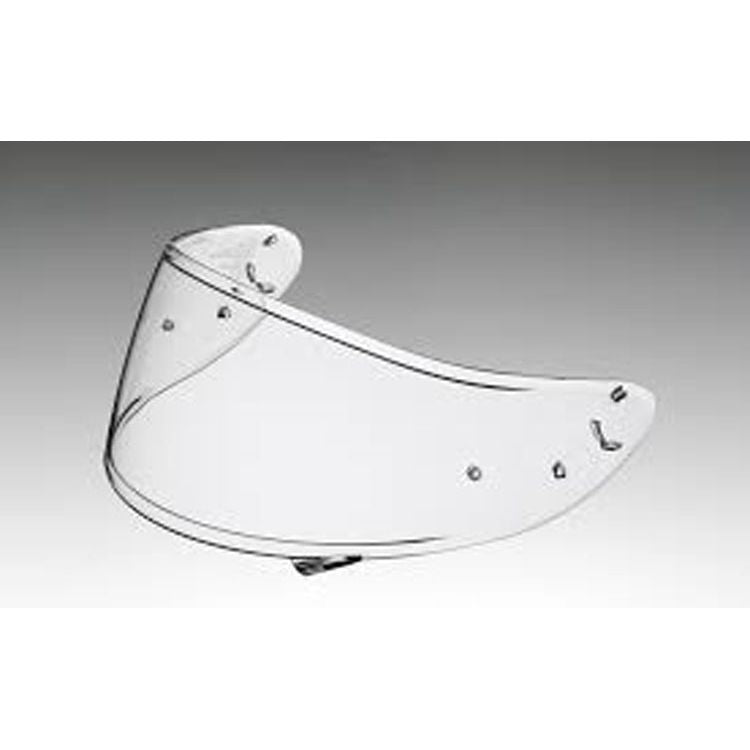 Shoei Visor CWR-1 Clear Drilled & Plugged - ThrottleChimp