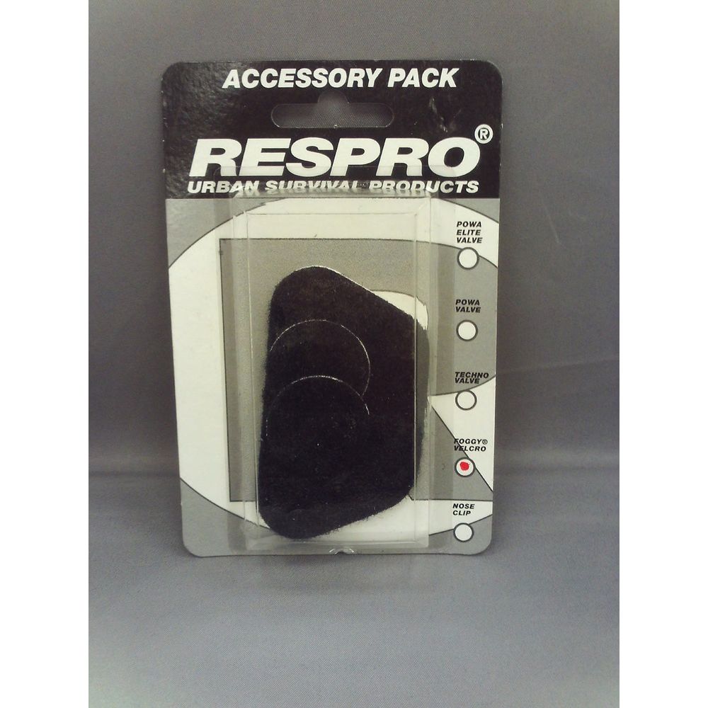 Respro Foggy Anti-Fog Face Mask Velcro Pad Set (Image 2) - ThrottleChimp