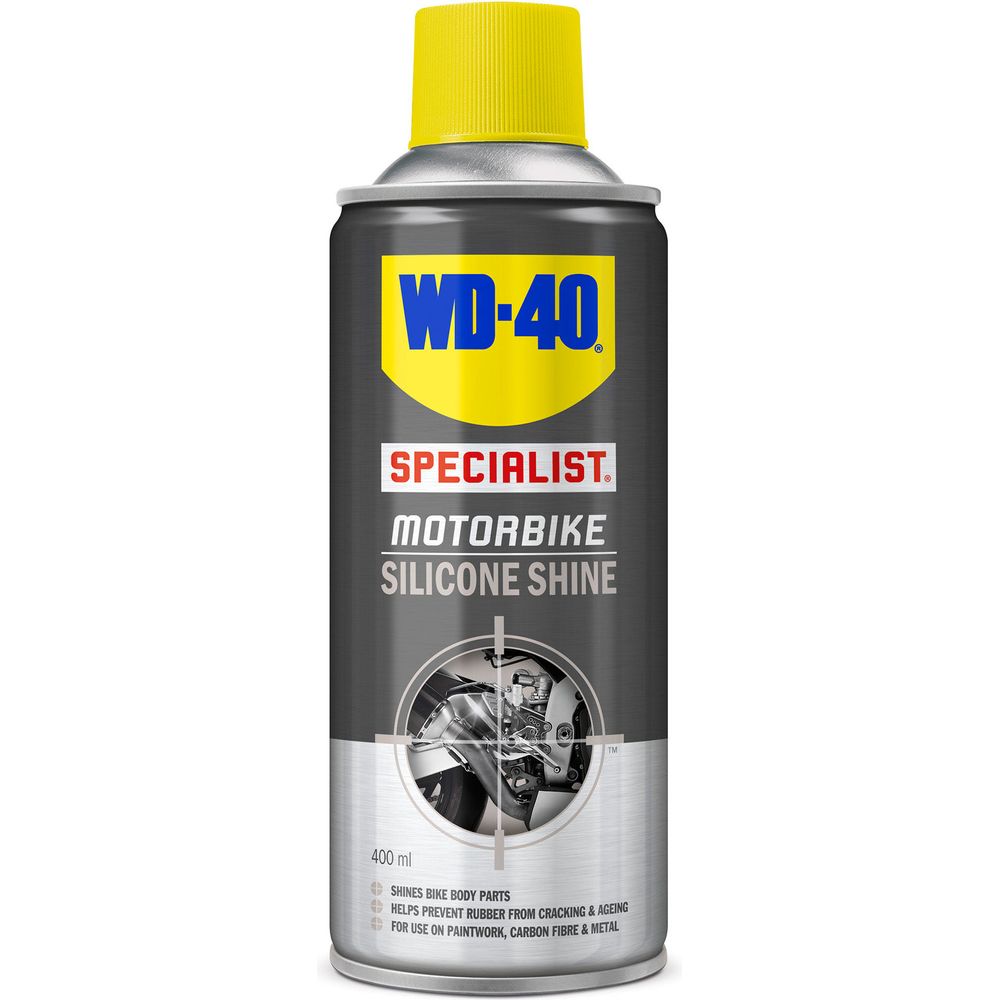 WD-40 Motorbike Silicone Shine Aerosol - ThrottleChimp