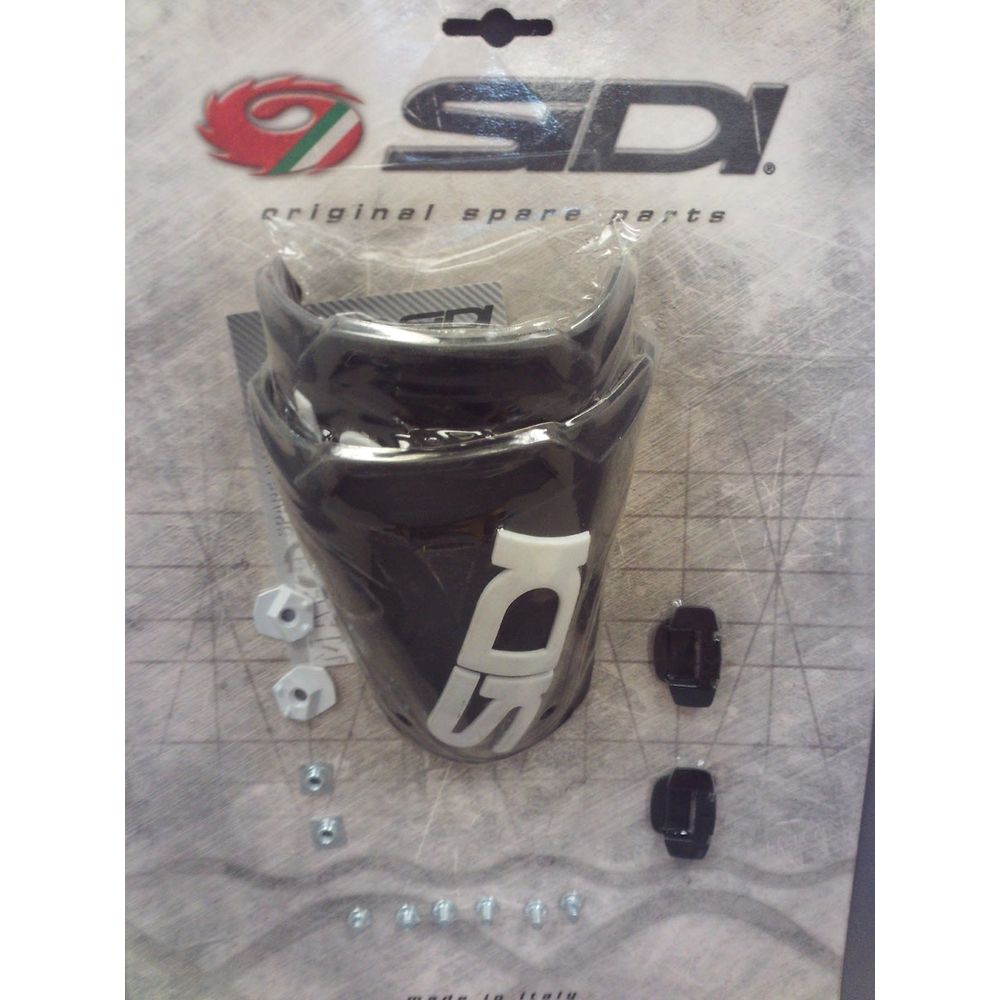 Sidi Mag 1 Shin Plate Black / Black FREE 1 YEAR Returns, FREE UK Delivery | ThrottleChimp