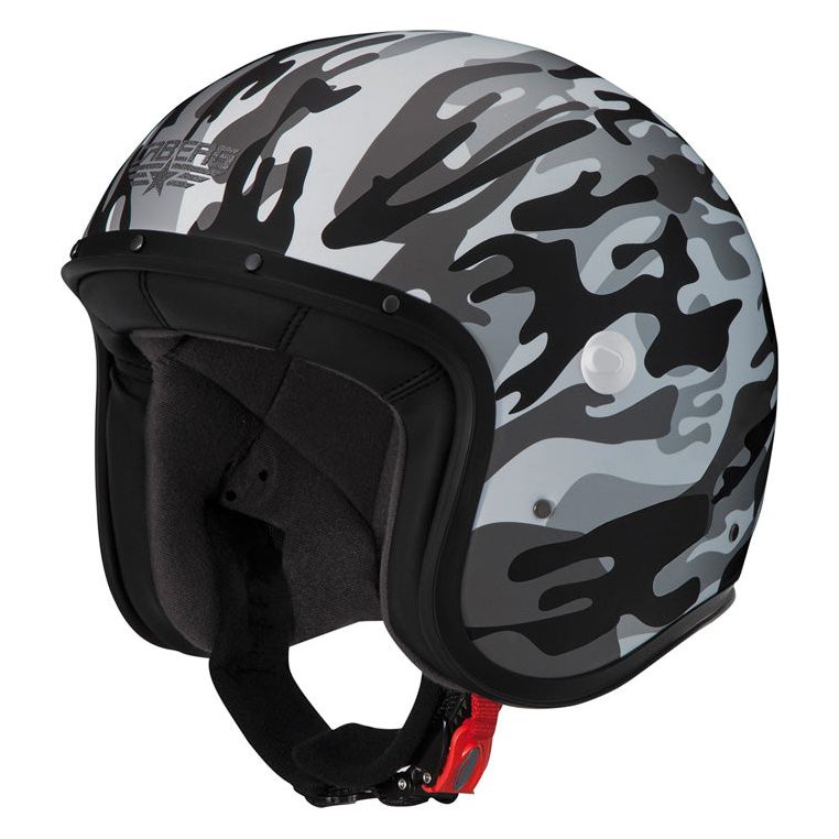 Caberg Freeride Commander Open Face Helmet Matt White / Grey - ThrottleChimp