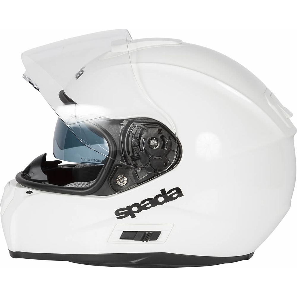 Spada SP16 Full Face Helmet White FREE 1 YEAR Returns, FREE UK Delivery | ThrottleChimp