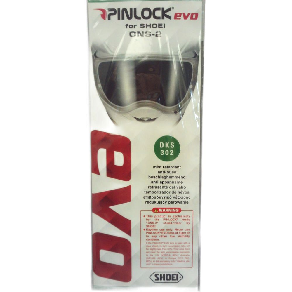 Pinlock Shoei Pinlock Evo Insert-Clear CNS2 - ThrottleChimp