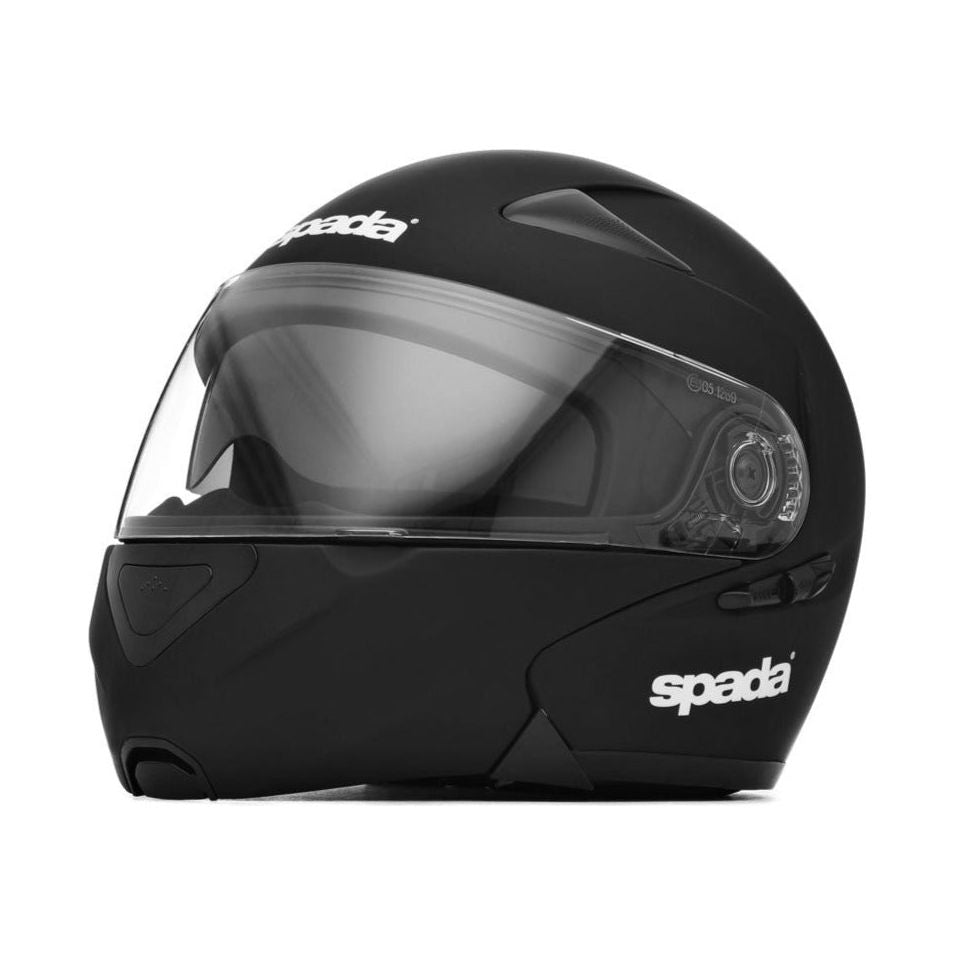 Spada Reveal Flip-Up Helmet Matt Black - ThrottleChimp