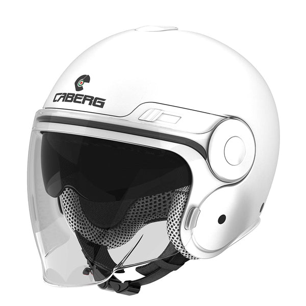 Caberg Uptown Open Face Helmet White - ThrottleChimp