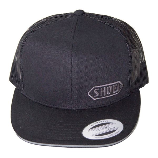 Shoei Trucker Cap Black With Grey Logo - ThrottleChimp