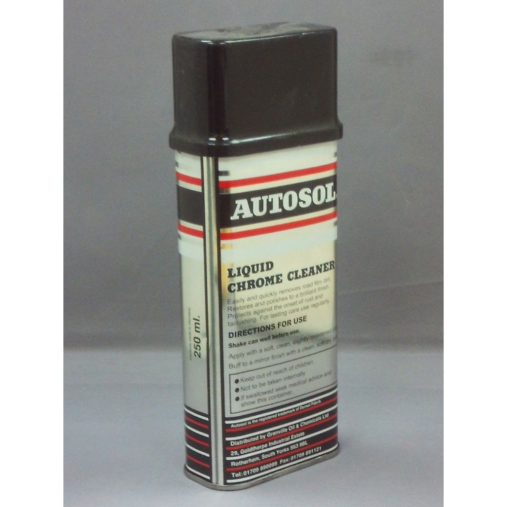 Solvol Autosol Chrome Cleaner Liquid - ThrottleChimp