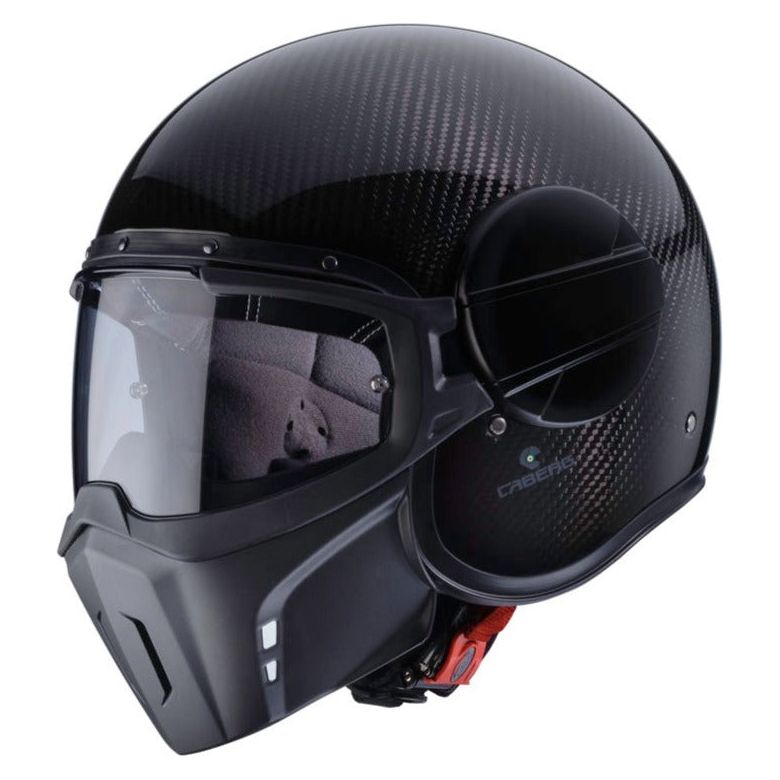 Caberg Ghost Open Face Helmet Carbon - ThrottleChimp