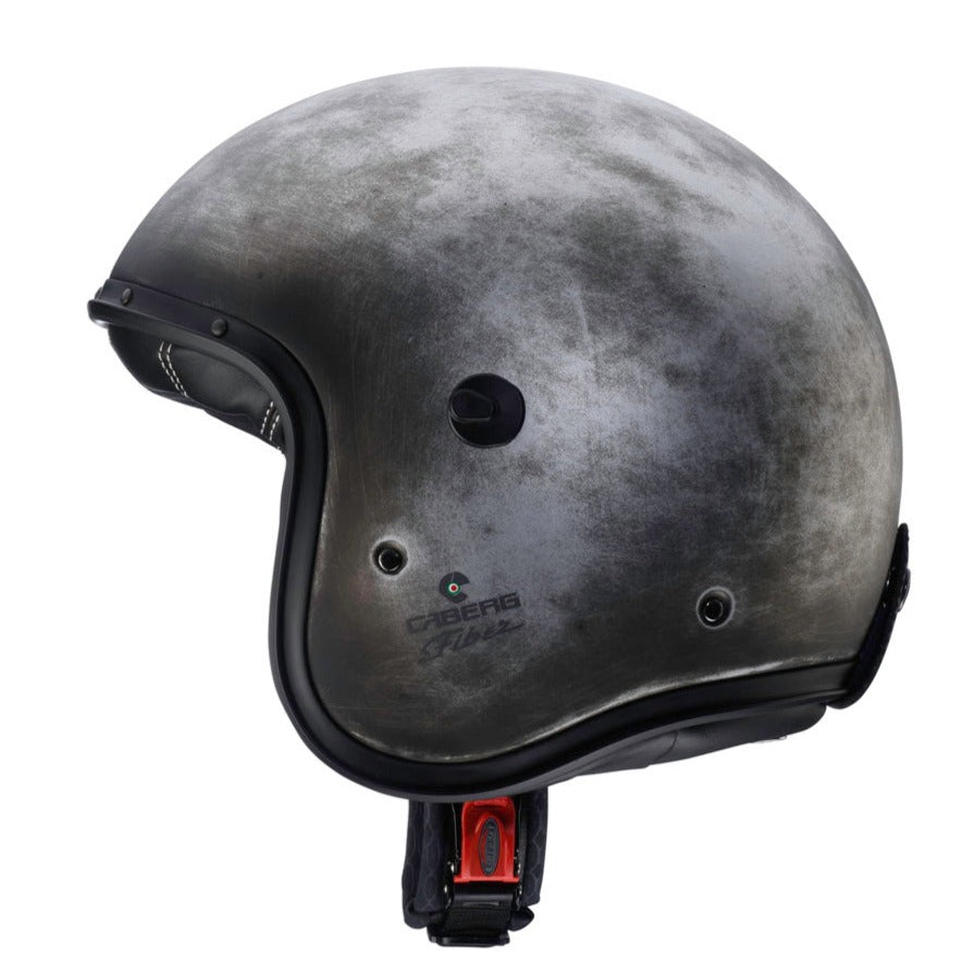 Caberg Freeride Iron Open Face Helmet Black (Image 2) - ThrottleChimp