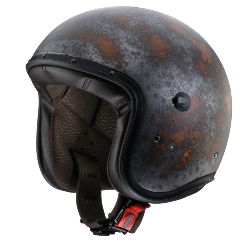 Caberg Freeride Rusty Open Face Helmet Brown FREE 1 YEAR Returns, FREE UK Delivery | ThrottleChimp