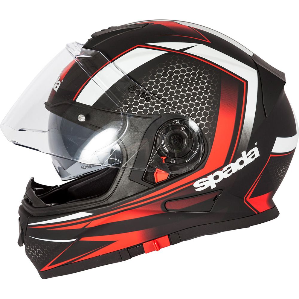 Spada RP-One Renegade Full Face Helmet Black / Red / White FREE 1 YEAR Returns, FREE UK Delivery | ThrottleChimp